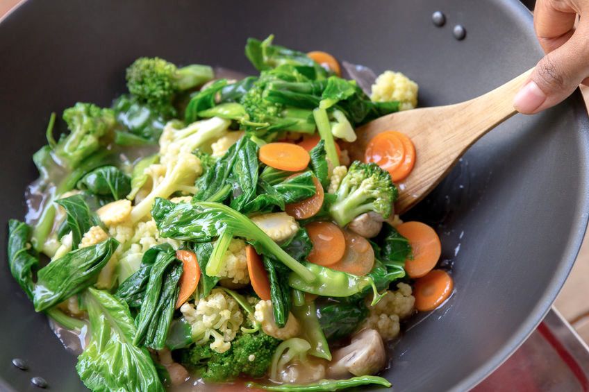 Mmm, lekker wokken met bio - (c) VLAM