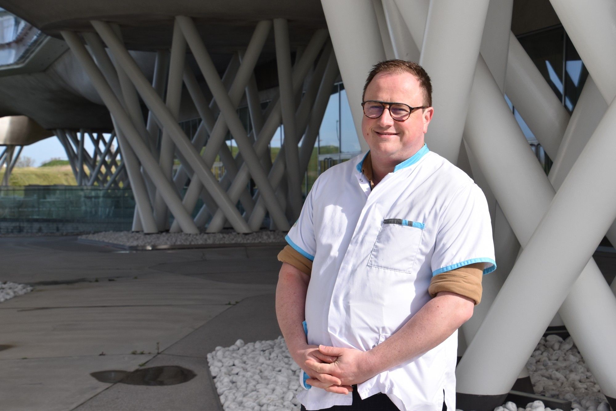 Pieter De Smet, catering manager van AZ Zeno - (c) VLAM, P. De Laet