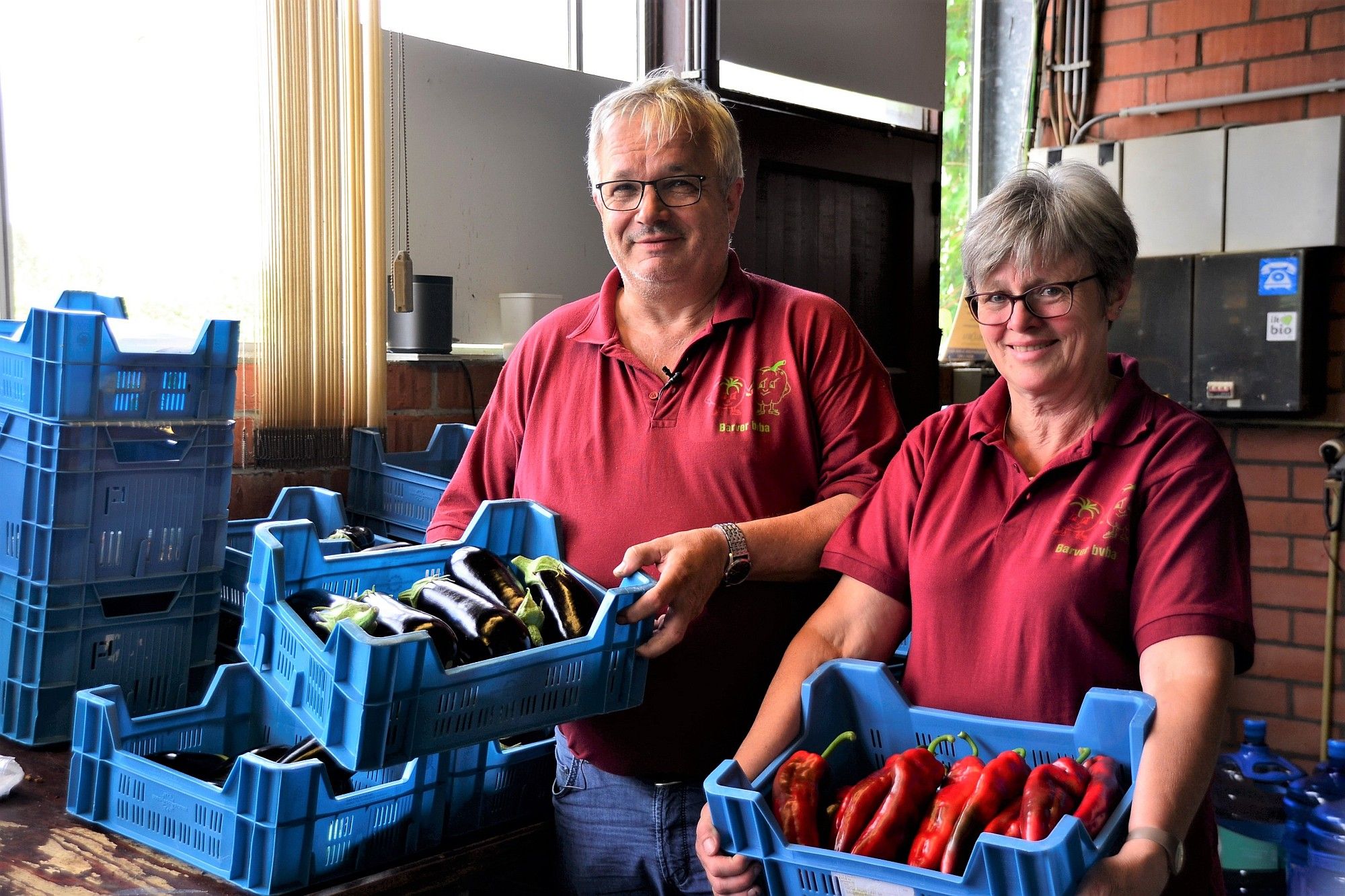 Peter Bartels en Riet Vermeulen vormen samen het sterke Barver-team - (c) VLAM, P. De Laet