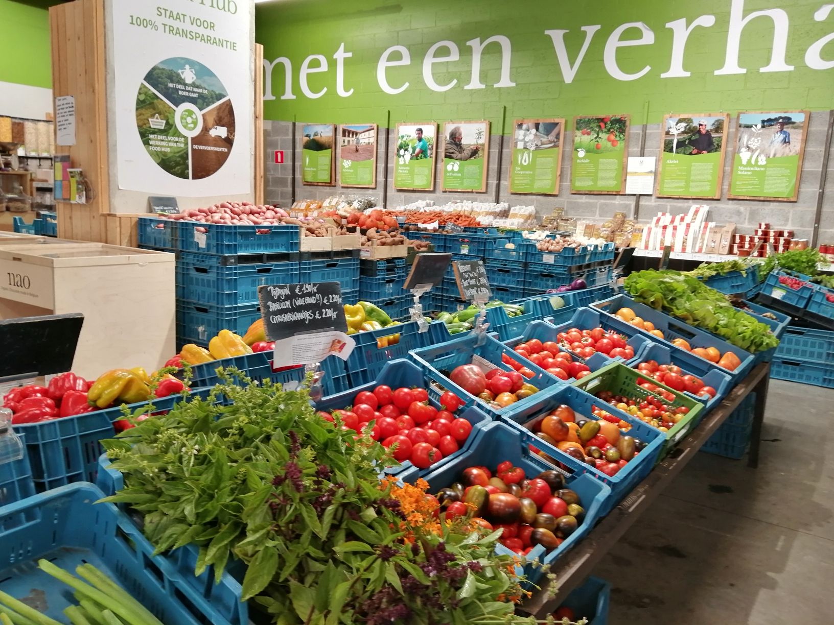De winkel van The Food Hub in Leuven - (c) The Food Hub