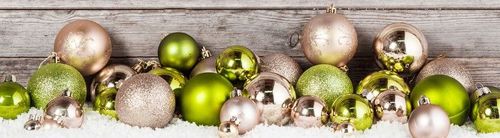 Vrolijke kerstversiering - (c) VLAM (123rf, Foodandmore)