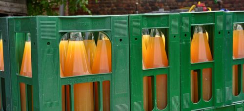 Bioappelsap wordt meestal niet gefilterd en bevat geen additieven. Hoe puurder, hoe  lekkerder!