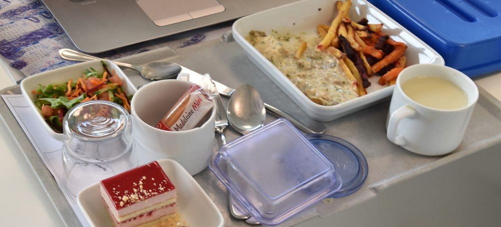 Een maaltijd van AZ Zeno met bio-ingrediënten - (c) VLAM, P. De Laet