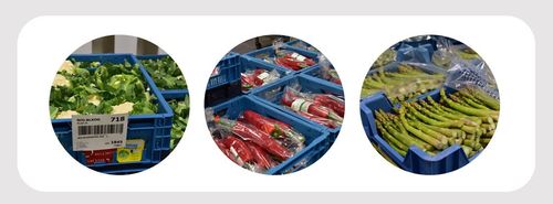 Een selectie van de biogroenten bij BelOrta - (c) VLAM, P. De Laet