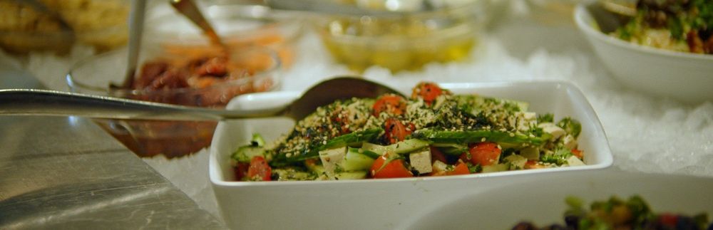 Lekkere biologische en vegetarische gerechten staan op het menu bij Noordoever - (c) VLAM, ViaVictor