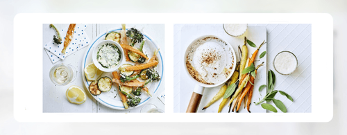 Tempura-groentjes / Kaas uit de oven - (c) VLAM, Lekker van bij ons