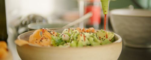 Een lekkere verse salade op tafel - (c) VLAM, Via Victor