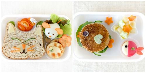 Vrolijke inspiratie voor in de brooddoos